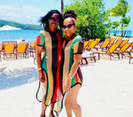 Fishnet  Rasta Cover Up