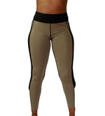 workout ready Cameo leggings  w/ side Mesh